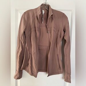 LULULEMON Define Jacket Nulu Size 6 in mauve